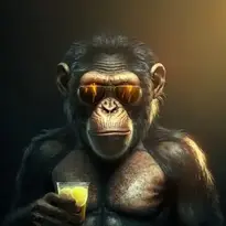 ape sunglasses primate wallpaper