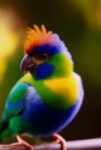 bird beak colorful phone wallpaper