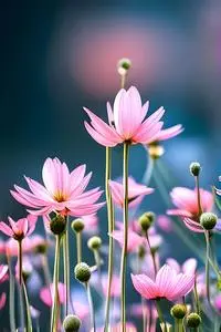 flower nature pink cosmos botany phone wallpaper