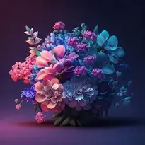 flowers plants bouquet colorful wallpaper