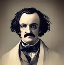 man poet author poe phone wallpaper
