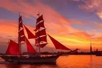 Scarlet Sails Neva wallpaper