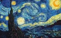 Starry Sky Van Gogh wallpaper