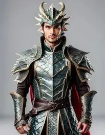 Dragon Costume Adult Male face swap