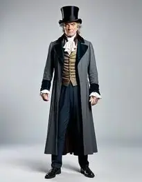 Ebenezer Scrooge Outfit face swap