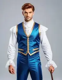 Fairy Tale Male Characters For Fancy Dress Face Swap Buy Stock Photo