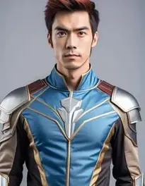 Free Guy Cosplay face swap