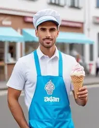 Ice Cream Man face swap