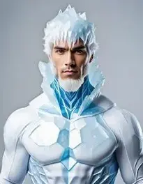 Ice Man Cosplay face swap