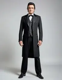 Johnny Cash Fancy Dress face swap