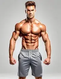 Mens Workout face swap
