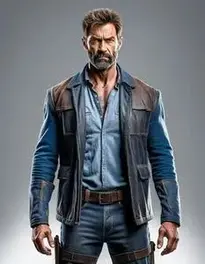 Logan Apocalypse face swap