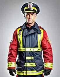 Mens Fire Captain face swap