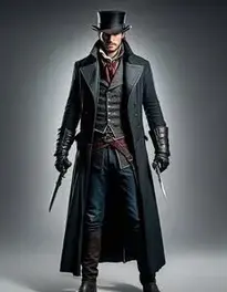 Jack The Ripper Costume Assassins Creed face swap