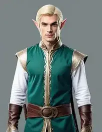 Male Elven Cosplay face swap