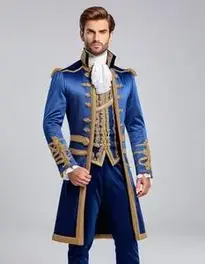 Mens Royal Fancy Dress face swap