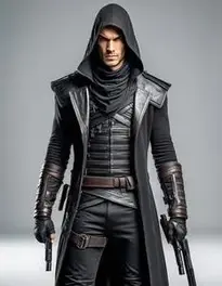 Modern Assassin Outfit Male face swap