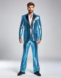 Modern Disco Outfit Mens face swap
