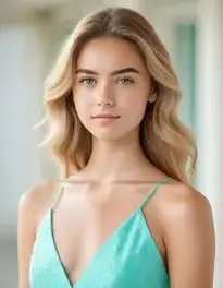 Beautiful Woman / Girl Dress, face swap