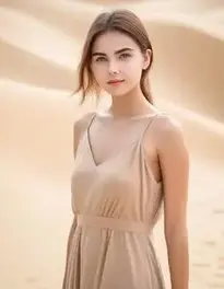 Beautiful Woman / Girl Dress, face swap