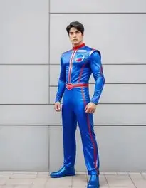 Pepsiman Cosplay face swap