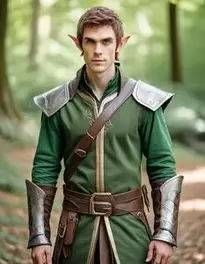 Wood Elf Cosplay Male face swap