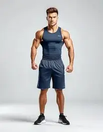Workout Outfit Male face swap