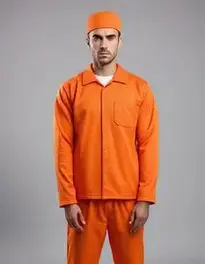 Orange Prison Suit face swap