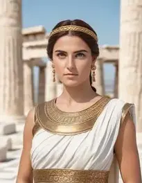 Ancient Greek Costume Woman face swap