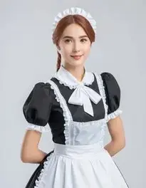 Classic Maid Outfit face swap