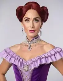 Greatest Showman Bearded Lady face swap