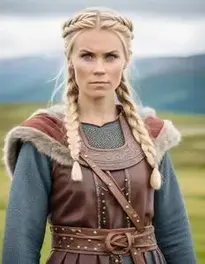 Authentic Viking Costume Female face swap