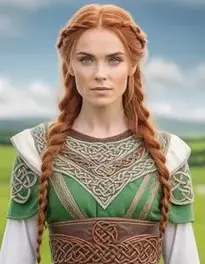 Celtic Costume Woman face swap