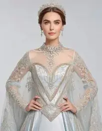 Fancy Designer Gown face swap
