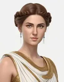 Female Ancient Greek face swap
