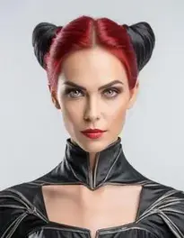 Female Evil face swap