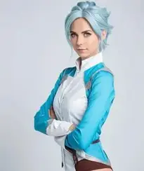 Female Rick Cosplay face swap
