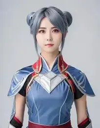 Female Yoru Cosplay face swap
