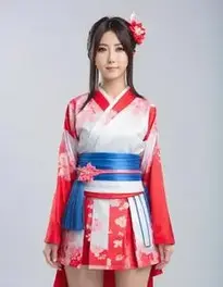 Japanese Female Cosplay face swap