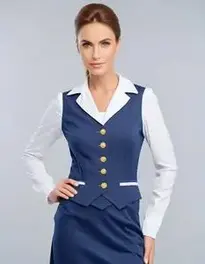 Navy Fancy Dress For Woman face swap