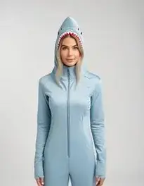 Shark Costume Female face swap