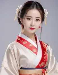 Woman Ancient Dress Hanfu Chinese Traditional Cosplay face swap