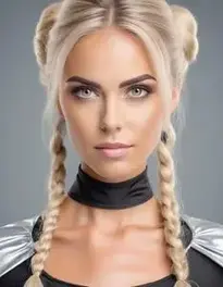 Most Unique Woman Halloween face swap