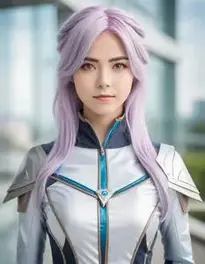 Rick Female Cosplay face swap