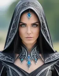 Woman Dark Sorceress face swap