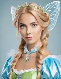 Woman Fairy Tale Halloween face swap
