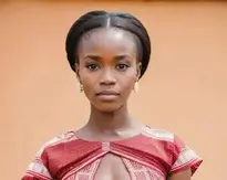 Womens African Attire Dress face swap