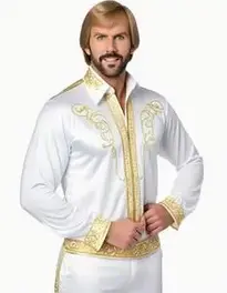 Abba Male Fancy Dress face swap