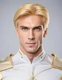 Blonde Male Character For Halloween face swap
