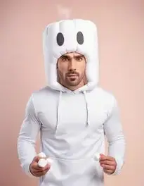 Blow Marshmallow face swap